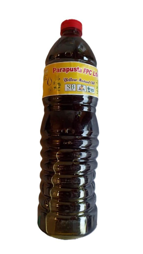 Kachi Ghani Pure Mustard Oil - 1 Ltr