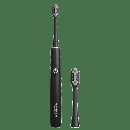 Hammer Flow 2.0 Electric Toothbrush with 2 Replaceable Brush Heads