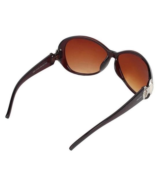 Creature - Brown Cat Eye Sunglasses ( Pack of 3 ) - Medium