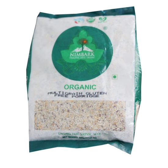 Nimbark Organic Multigrain Porridge (Gluten Free) - 500g (Pack of 2)