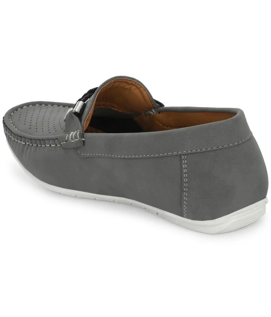 Leeport Gray Mens Slip on - 7