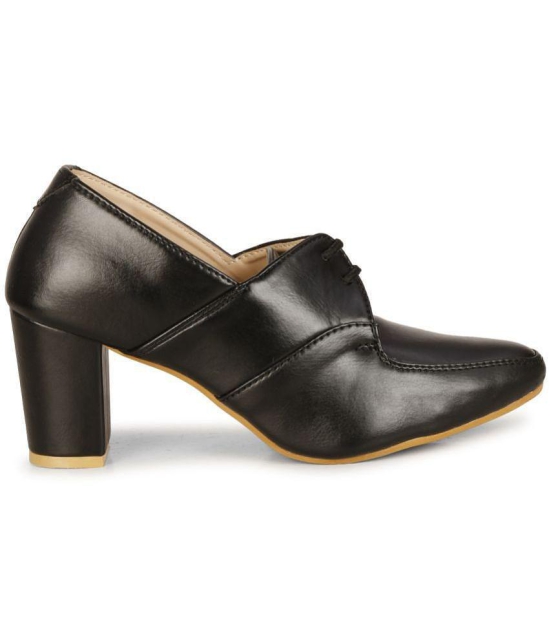 Commander - Black Women's Pumps Heels - None