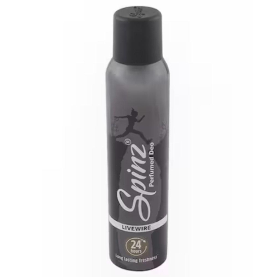 Spinz Livewire Perfumed Deo 150 Ml