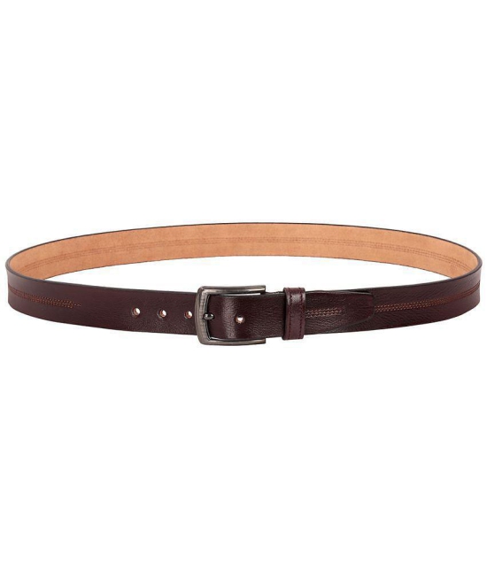 Leather World - Leather Men's Casual Belt ( Pack of 1 ) - None