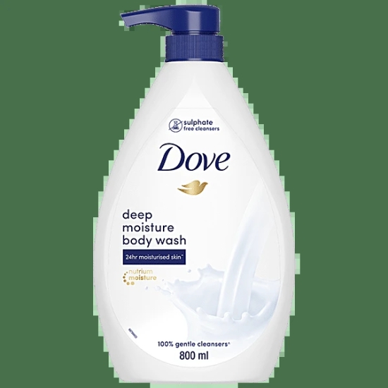 Dove Deep Moisture Body Wash, 800 Ml