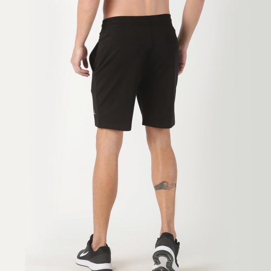 Solid Shorts - Black-L