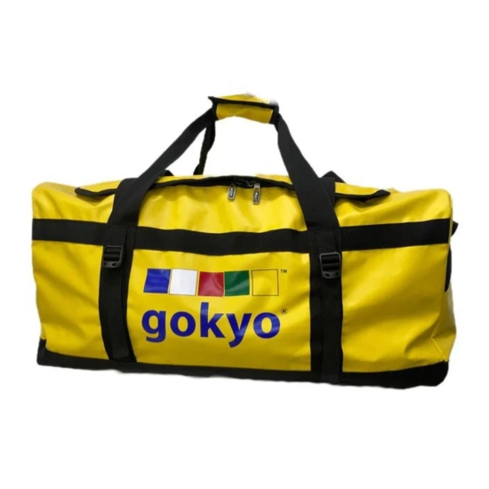 K2 Duffle Bag for Treks & Expeditions: Waterproof and Durable Duffel Bag with Comfortable Straps for Extended Trips (Colour - Yellow, Size - 120 L) by Total Sporting And Fitness Solutions Pvt Ltd