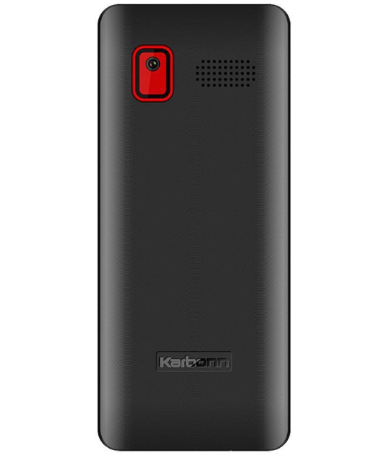 Karbonn ku3 Power Dual SIM Feature Phone Black Red