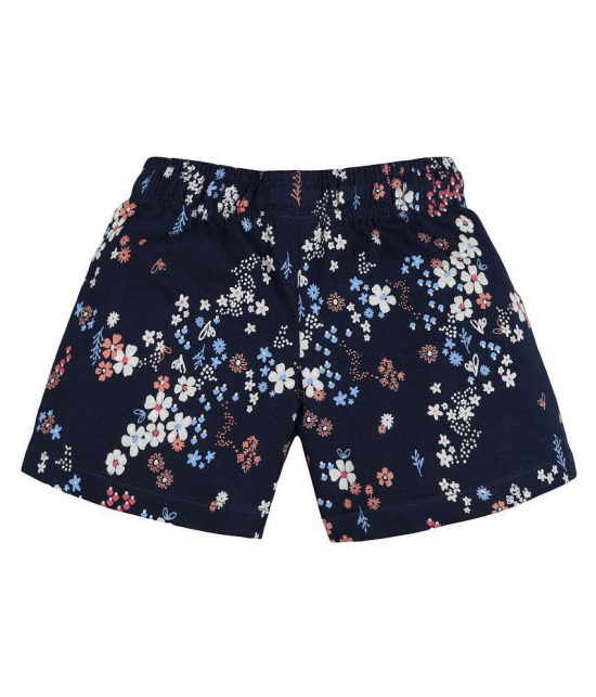 PLUM TREE - Multi Cotton Girls Bermudas ( Pack of 1 ) - None