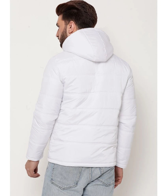 9TY3REE Polyester Mens Puffer Jacket - White ( Pack of 1 ) - None