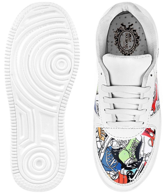 Shoetopia - White Women''s Sneakers - None