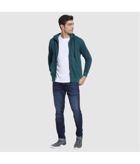 Bewakoof - Green Fleece Regular Fit Mens Sweatshirt ( Pack of 1 ) - None