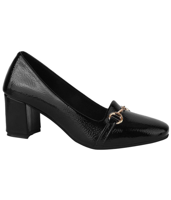 Shoetopia - Black Women''s Pumps Heels - None