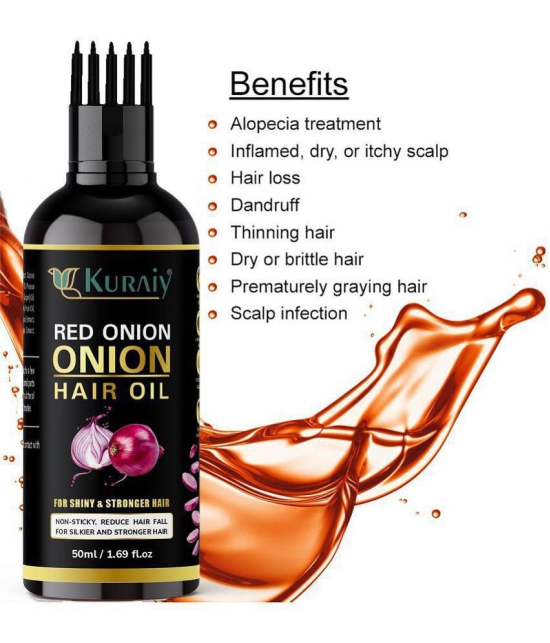 KURAIY - Damage & Repair Onion Oil 50 ml ( Pack of 3 )