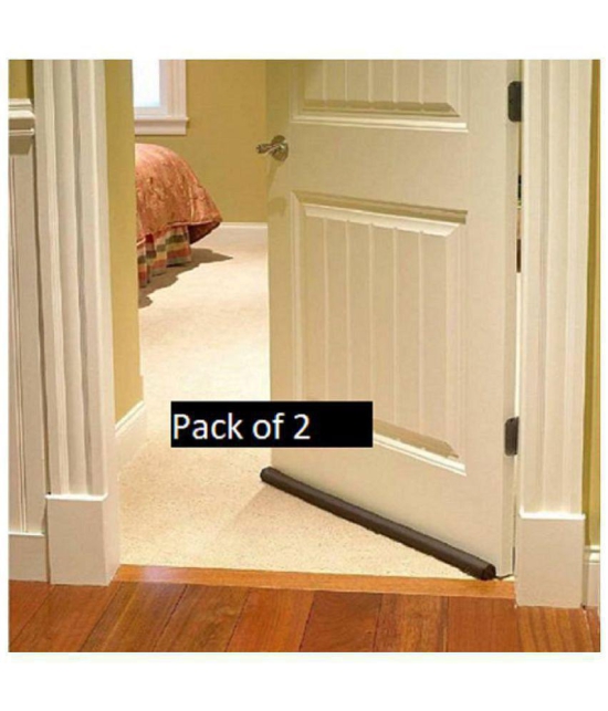 PVC Door Guard(Pack of 2) 36 Inches Long Gap Filler for Door Bottom Seal Strip,Sound-Proof, Reduce Noise, Energy Saving Door Stopper for Reduce Door Dust, Insects Protector