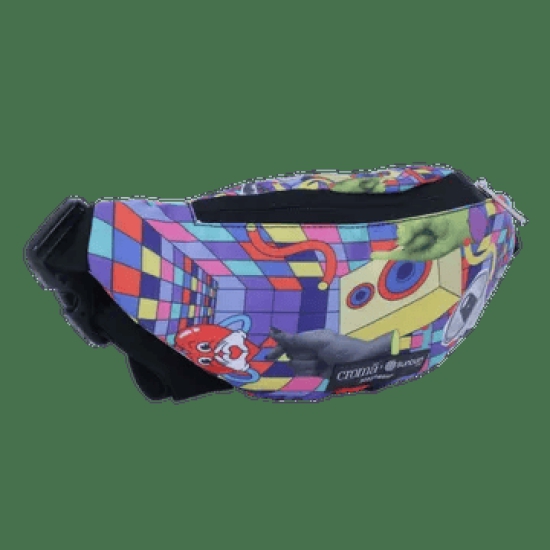 Croma Sunburn Edition Cloth Sling Bag (Adjustable Strap, Multicolor)