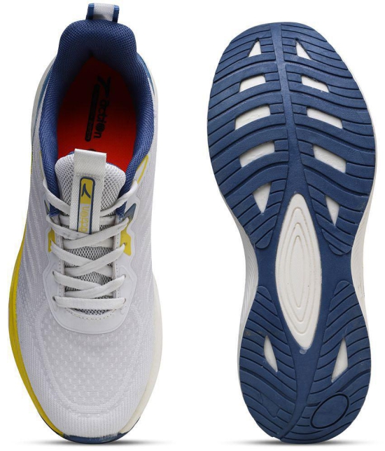 Action Sports Running Shoes White Mens Sports Running Shoes - None