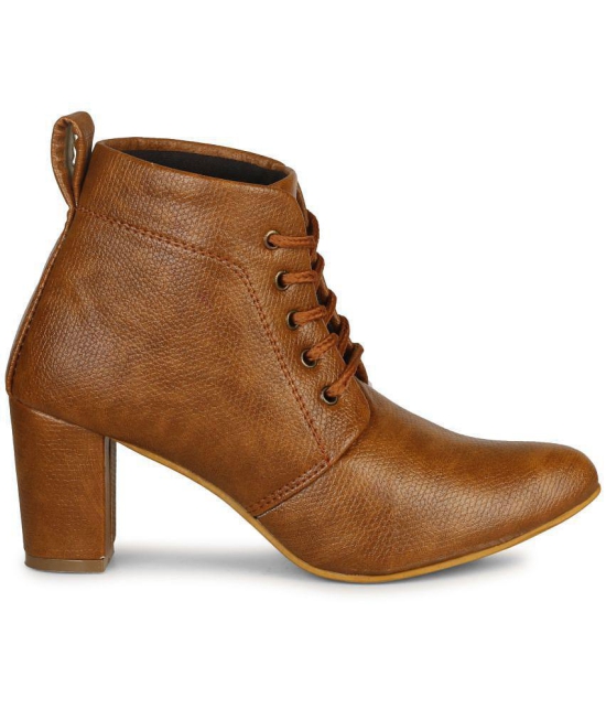 Commander - Brown Women''s Ankle Length Boots - None