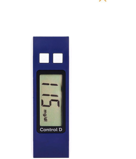 Control D - 20 Strips with Glucometer