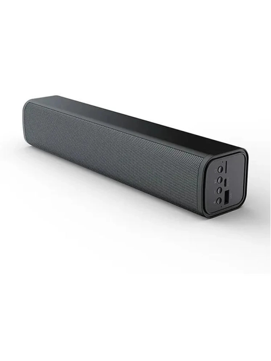 VERONIC SOUNBAR 10 W Bluetooth Speaker Bluetooth V 5.1 with USB,SD card Slot,Aux Playback Time 10 hrs Black - Black