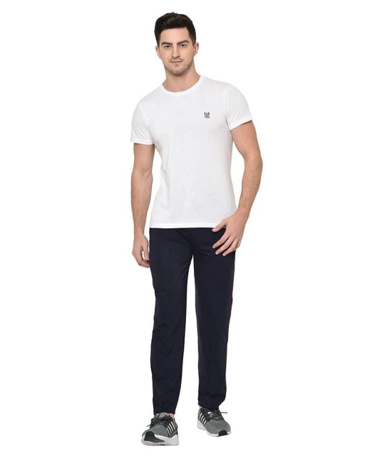 Vimal Jonney Blue Cotton Blend Trackpants - L