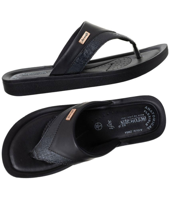 Aerowalk Black Women''s Slipper - None