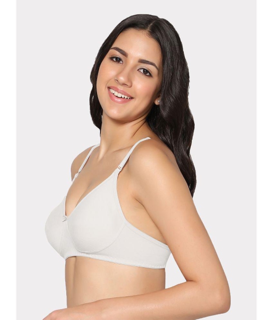 IN CARE LINGERIE - Multicolor Cotton Non Padded Women's T-Shirt Bra ( Pack of 2 ) - None