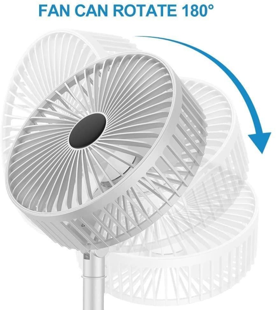 Standing Rechargeable Pedestal Fan