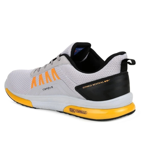 Campus BRAZIL PRO Grey Mens Sports Running Shoes - None