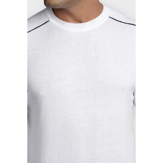 Mens White Sweater