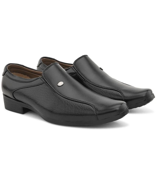 Sir Corbett Black Mens Slip On Formal Shoes - None