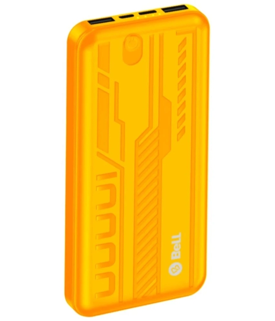 Bell 10000 -mAh 5V/1A Li-Polymer Power Bank - Yellow