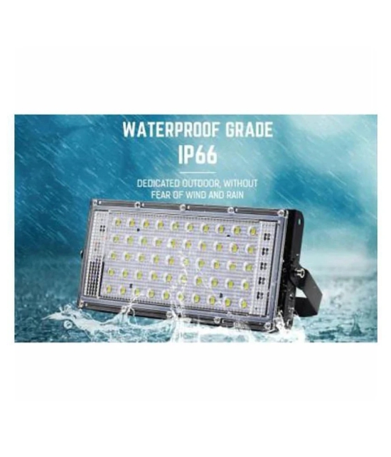 Buylink 50 Watts IP 65 Flood Light Cool Day Light - Pack of 2