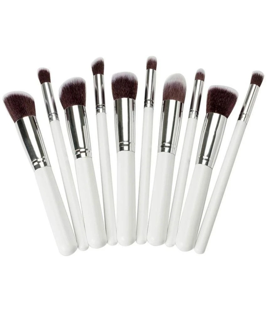 SkinPlus Synthetic Foundation Brush,Concealer Brush 10 Pcs 100 g