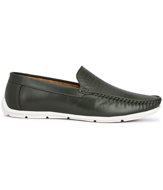 Buxton - Green Men's Slip on - 7