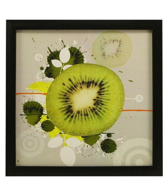 Indianara Kitchen Décor Synthetic Painting With Frame