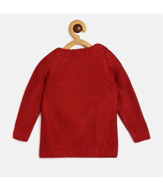 MINI KLUB  Baby Boys Red Sweater Pack Of 1 - None