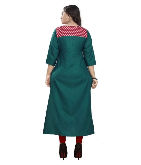 Rangrasiya Multicolor Cotton Straight Kurti - M