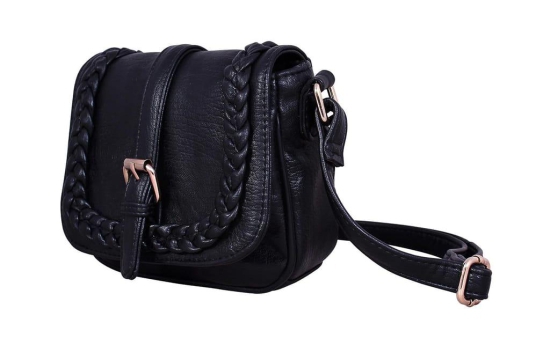 Lychee bags Women's Beige PU Sling Bag