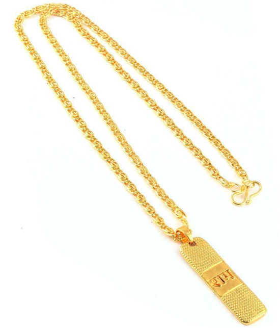 Jewar Mandi Gold Pendant ( Pack of 1 ) - Gold