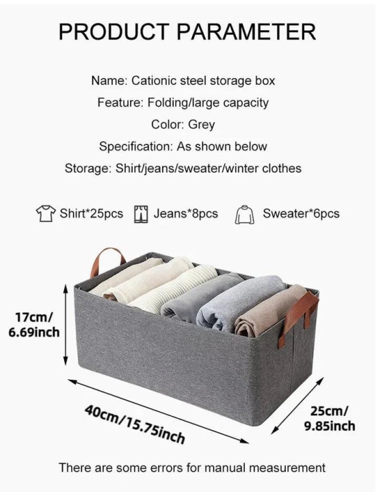 Premium Multi-functional Folding Wardrobe Organizer - Space Saver (Buy 1 Get 1 Free)