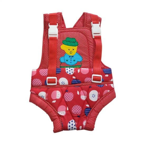 2 Way Baby Carrier with Feeding Bib - DK09 Red 