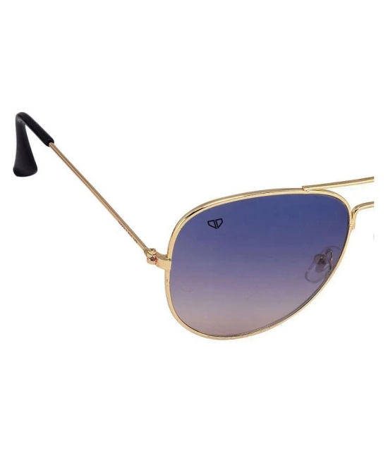 Walrus - Ocean Blue Pilot Sunglasses ( WS-JOHN-280606 ) - Medium