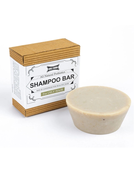 Goli Soda All Natural Probiotics Shampoo Bar for Oily Hair Pack Of Three