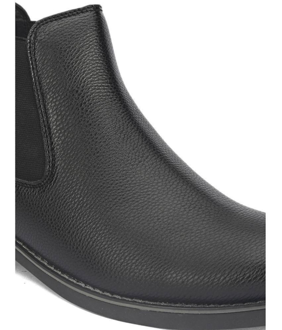 Fentacia - Black Men''s Chelsea Boots - None