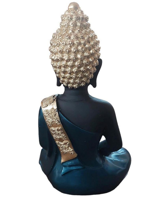 VARKAUS Lord Buddha Resin Buddha Idol 26 x 16 cms Pack of 1