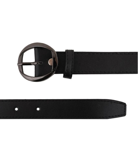 STYLE SHOES - Faux Leather Girls Skinny Belt ( Pack of 1 ) - None