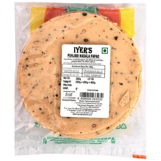 Iyers Masala Papad, 200 Gm