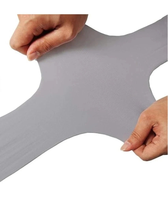 FITMonkey Grey Solid Riding Sleeves ( Single Set ) - Freesize