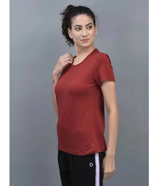 Dollar Multicolor Cotton Blend Regular Fit Womens T-Shirt ( Pack of 2 ) - None